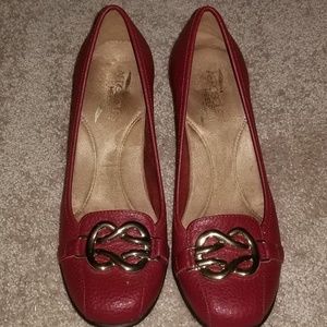 Dark Red shoes, sz 8.5